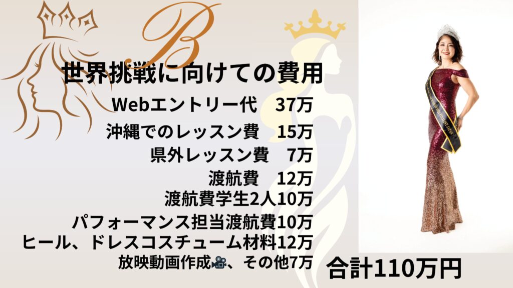 比嘉勤子世界挑戦